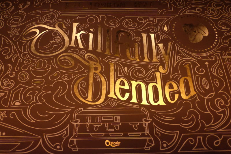 Skillfully Blended Illustration for Costa Coffee Graphic Design Illustration environmental graphic design